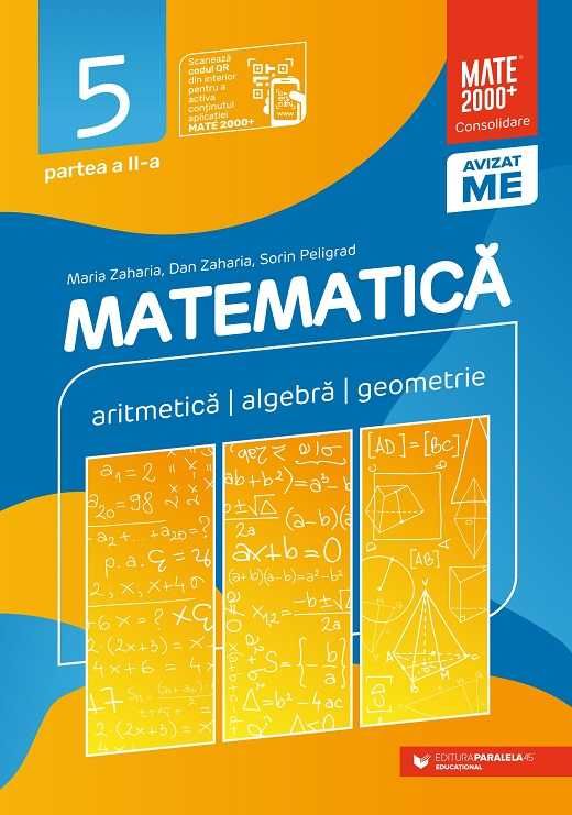 Culegere Matematică. Clasa a V-a Consolidare. Partea a II-a