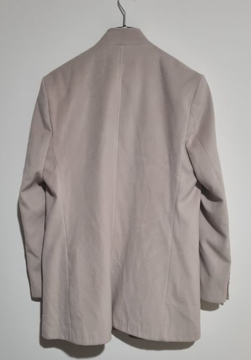 Palton cu guler tip tunica