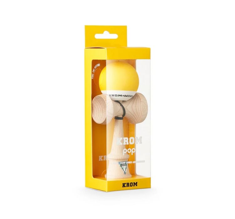 Kendama originală KROM POP – noi, sigilate (mai multe culori)