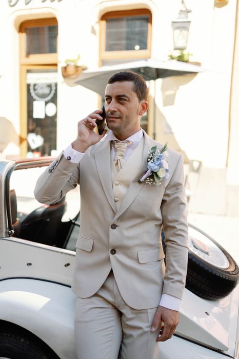 Vand rochie mireasa si costum mire, plus accesorii