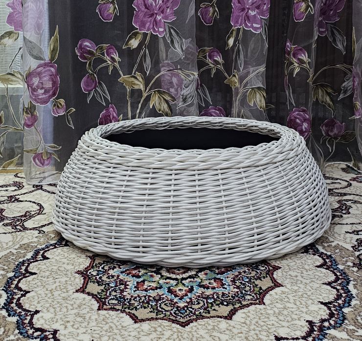 Юбочка для ёлки  из ротанга