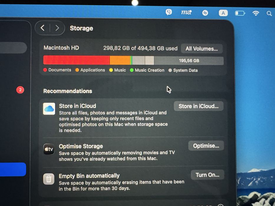 Macbook 13 pro M2 16gb 512