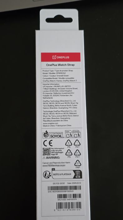 OnePlus Watch Strap Emerald Green