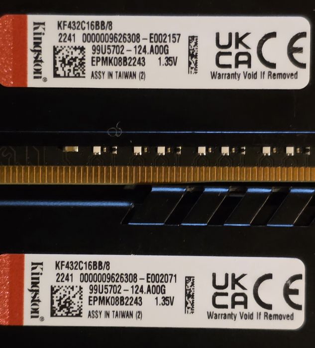 16GB RAM 3200MHz DDR4 Fury Beast