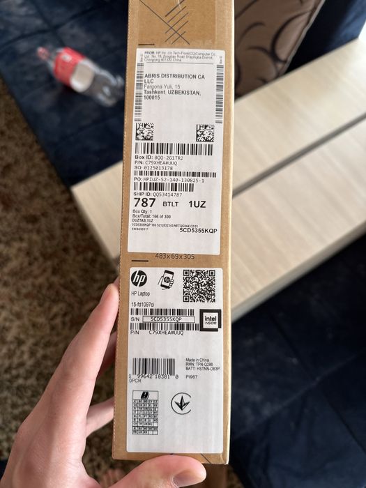 Hp 15 laptop новый