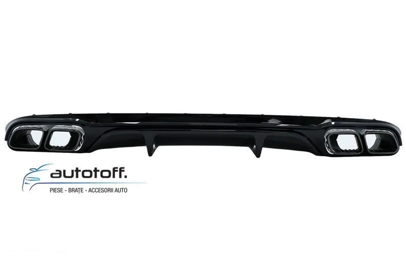 Difuzor bara spate Mercedes W213 S213 Standard (16-20) model E63 Black