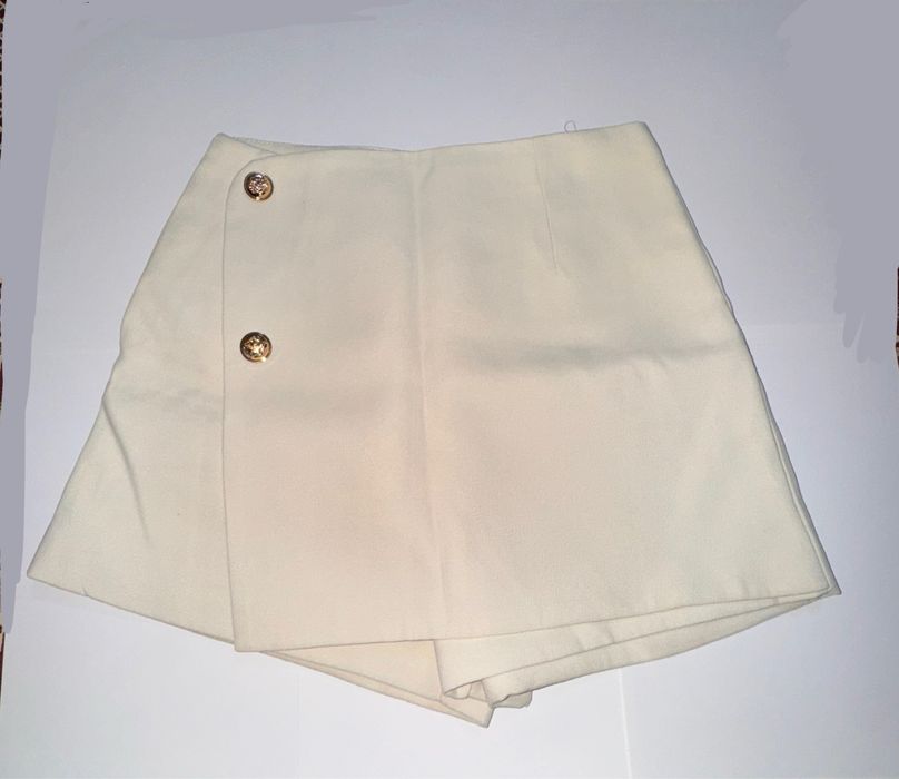 Юбка-шорты бежевый