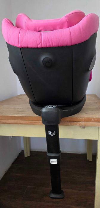 CYBEX Стол за кола с база (61-105см) SIRONA S2 I-SIZE MAGNOLIA PINK