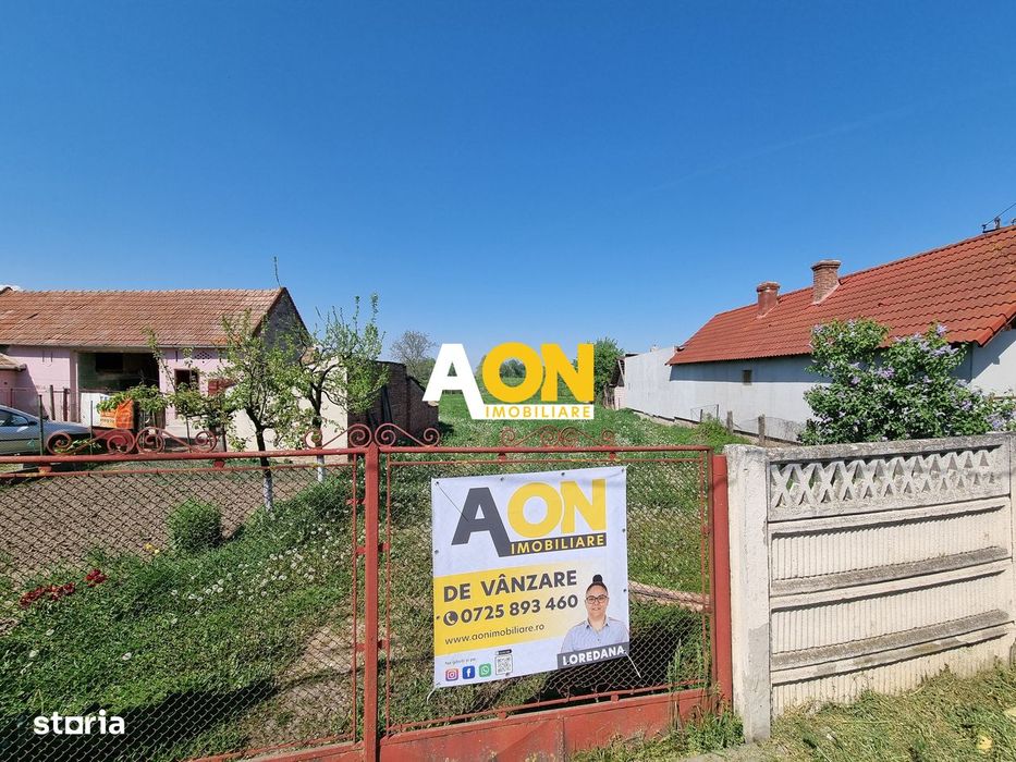 De vanzare 1218 teren intravilan, cu utilitati si asfalt, Oarda de Jos