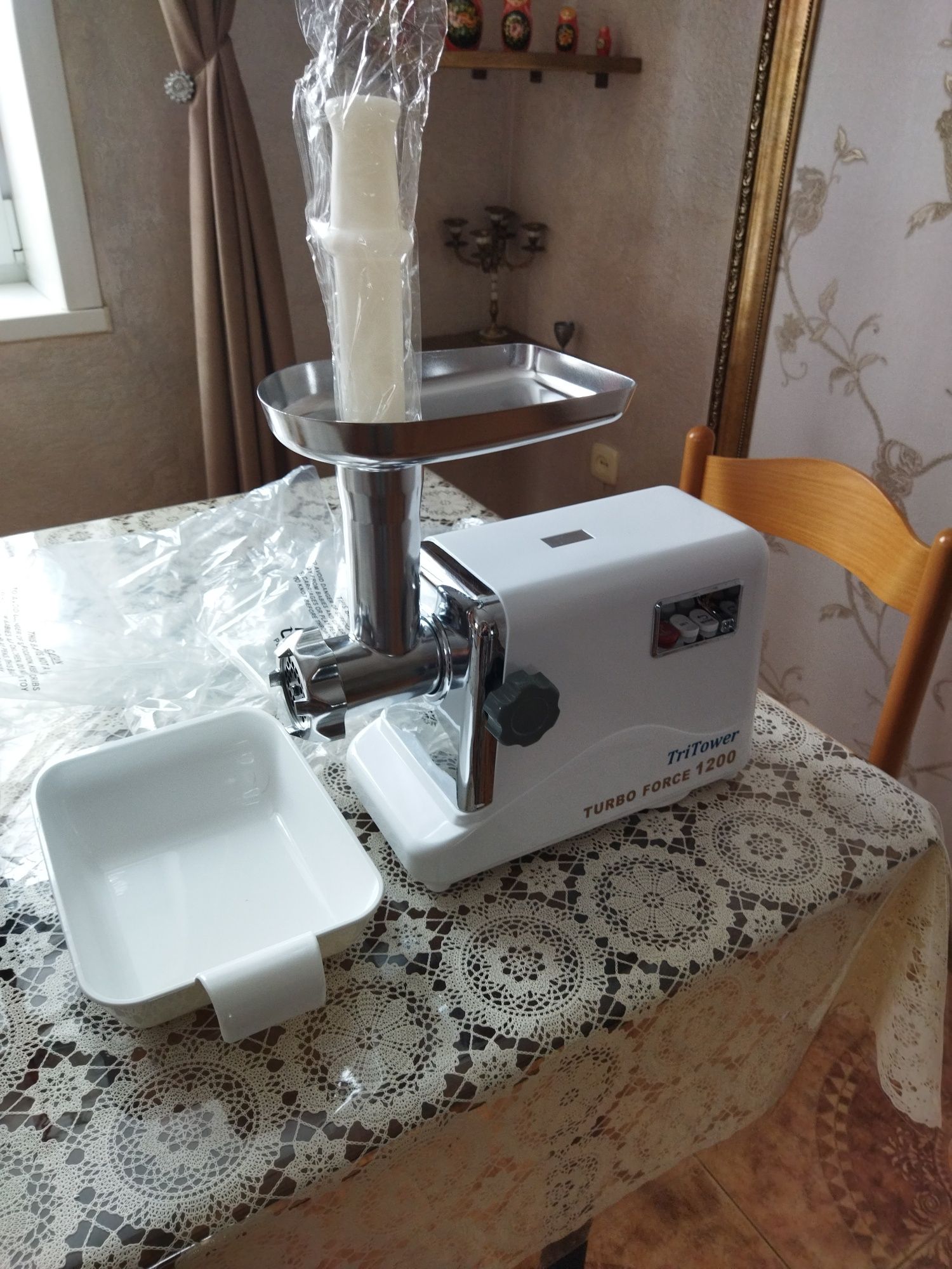 Мясорубка новая.