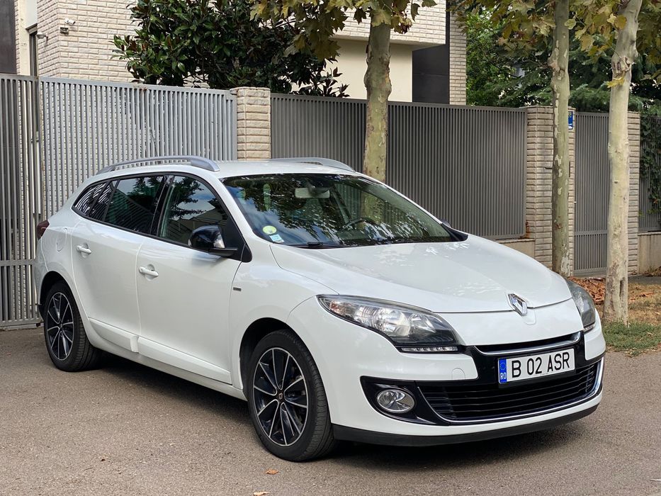 Renault Megan 3 BOSSE Alb Perlă  1.6 Diesel 2013 Unic Propietar