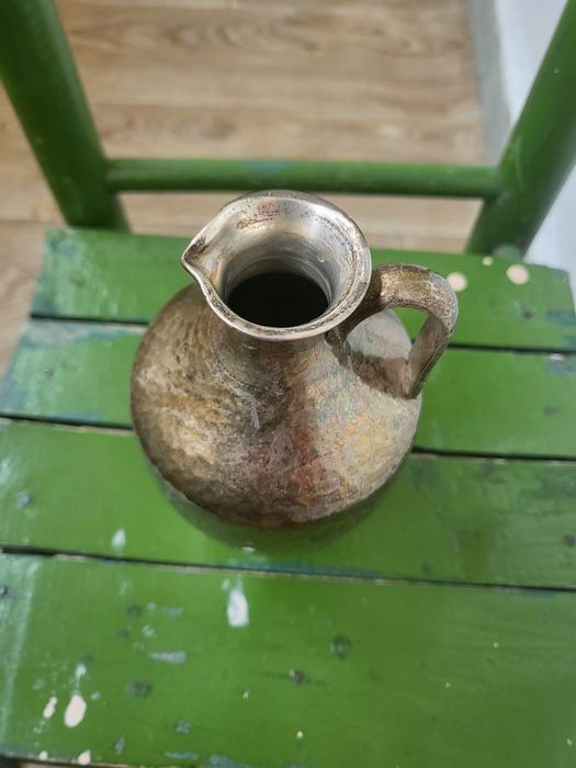 Антикварна сребърна каничка