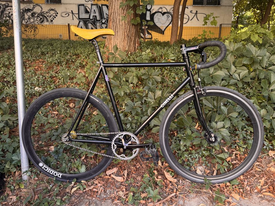Vand bicicleta fixie Cinelli Gazetta
