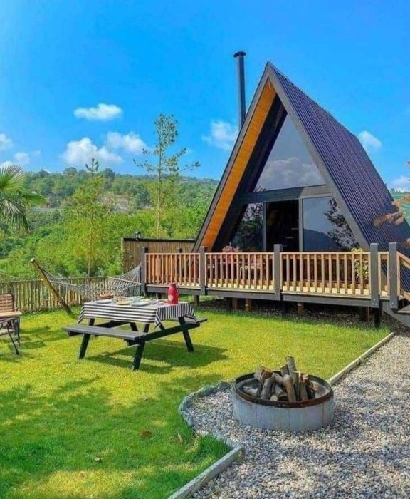 Vând cabană tip A pentru camping