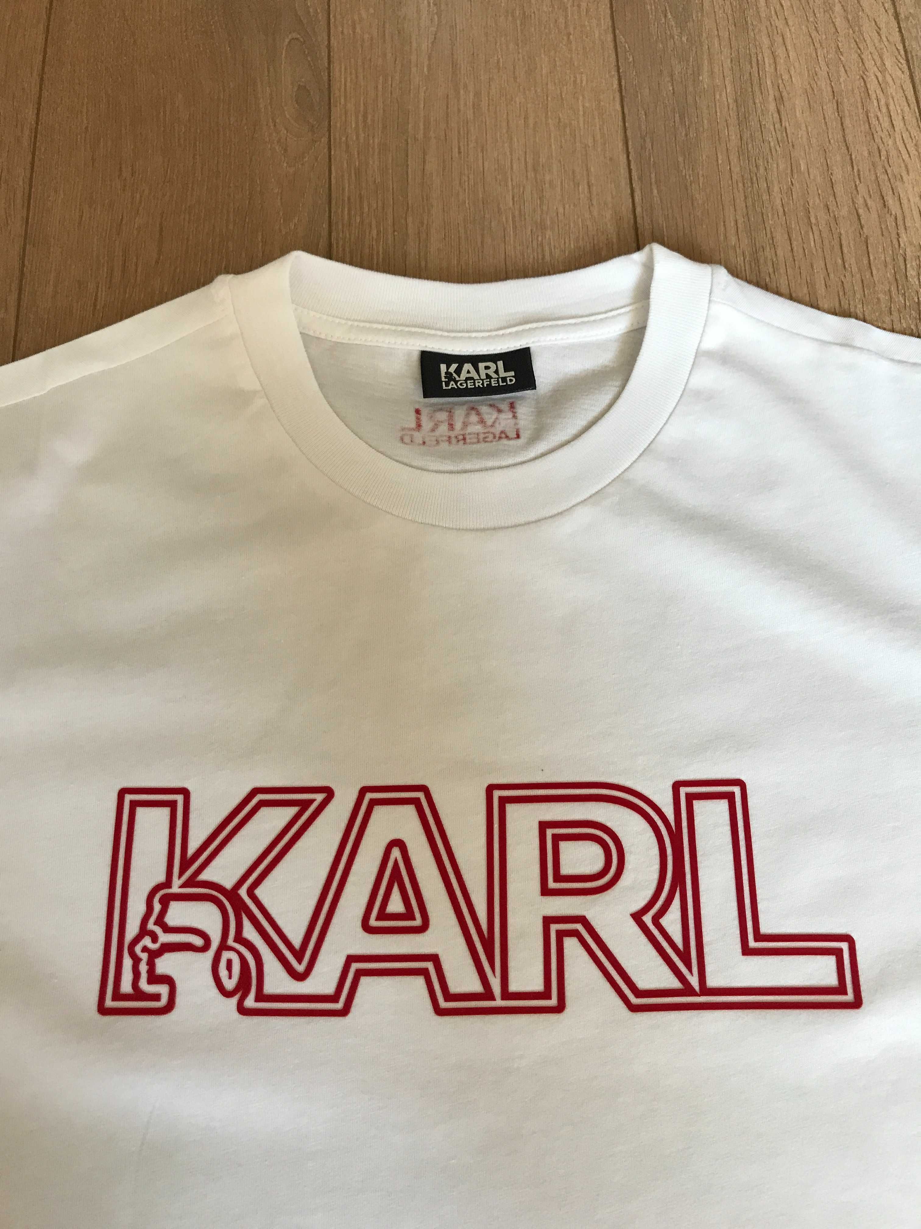 Оригинална KARL LAGERFELD тениска , KARL style, размери: XL и XXL