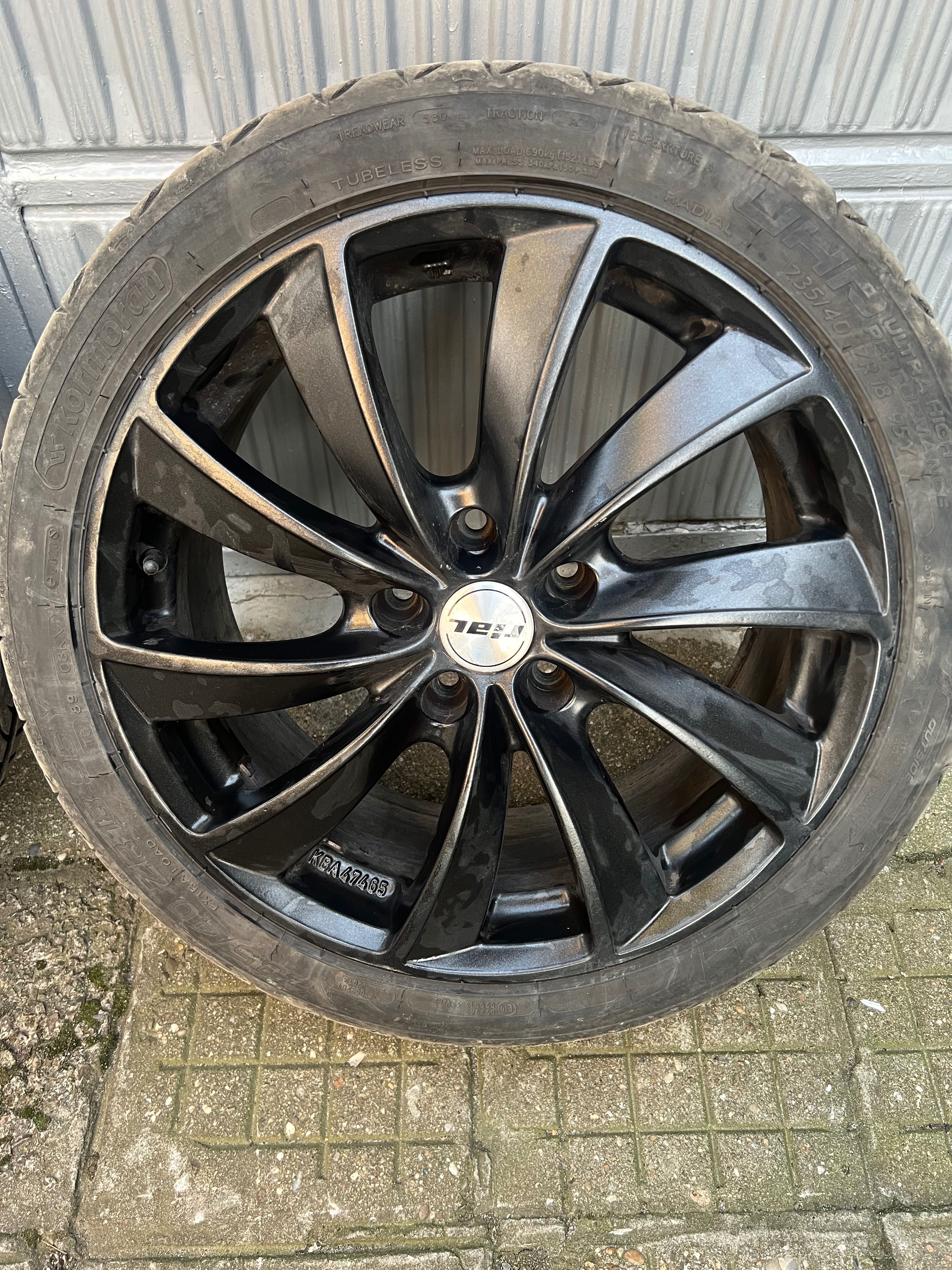 Джанти Rial Lugano Satin Black metallic