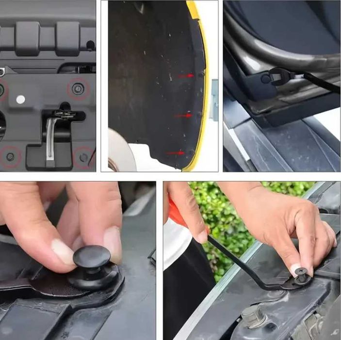 Автомобилен комплект за закрепване 1000 бр.