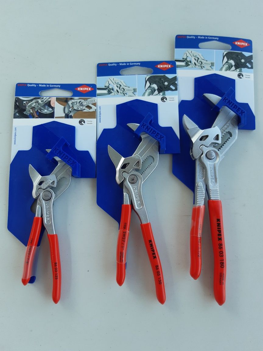 Set Clește cheie cromat cu reglaj automat Knipex