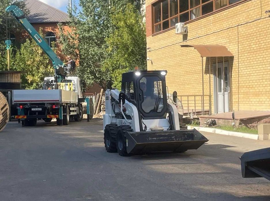 Аренда мини погрузчика Астана Услуги мини погрузчика