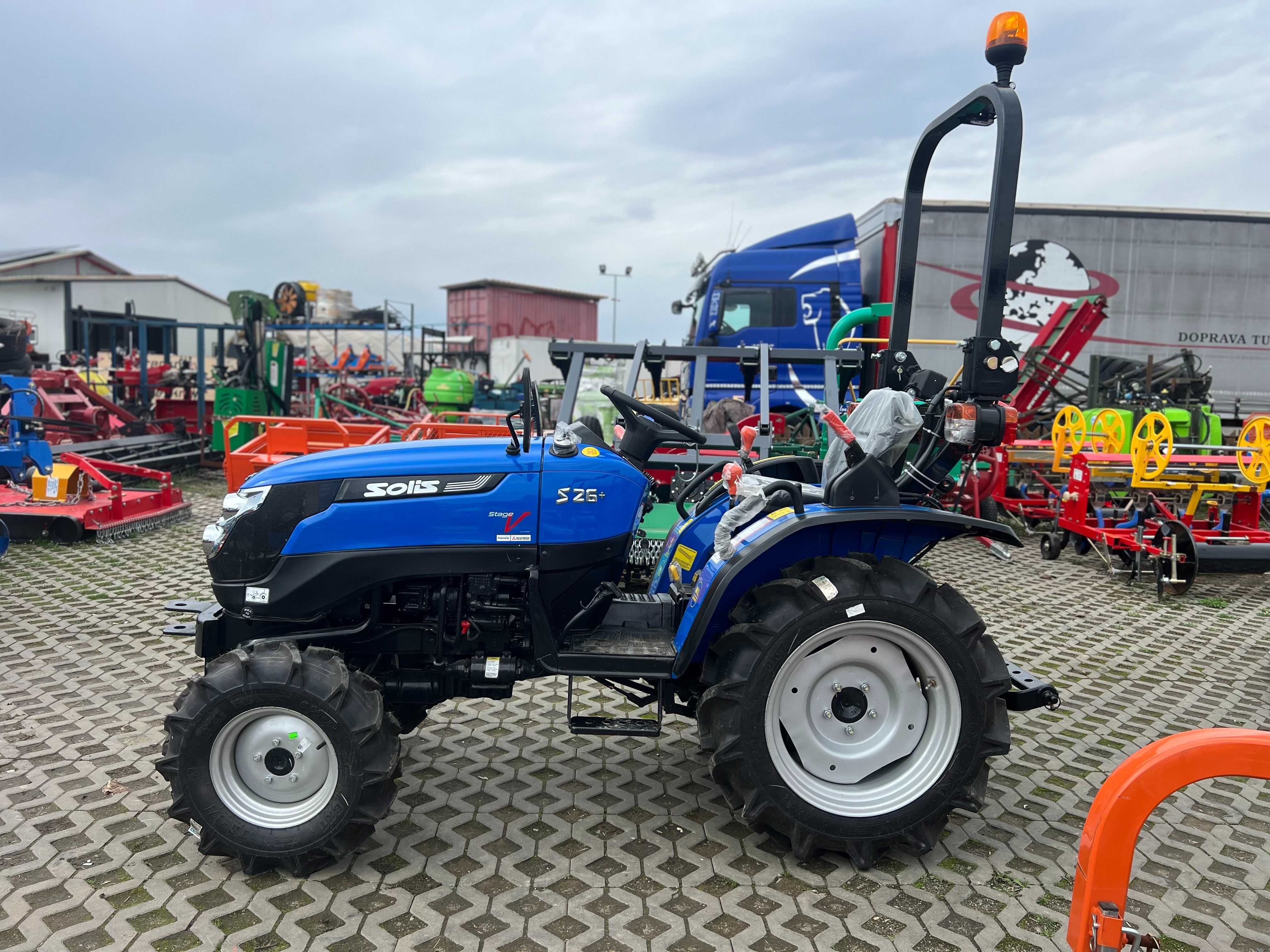 Tractor Solis NOU 26 CP fara cabina tractor 4x4 Solis AGRAMIX
