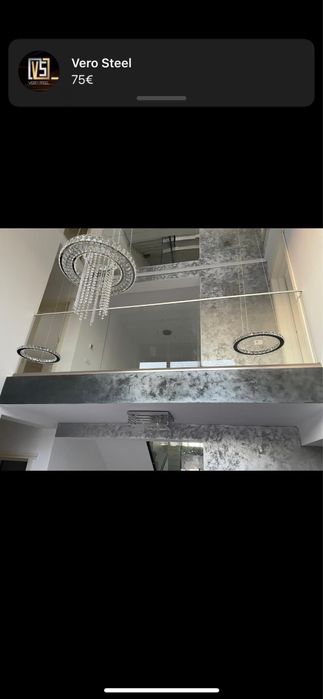 Balustrade de sticla