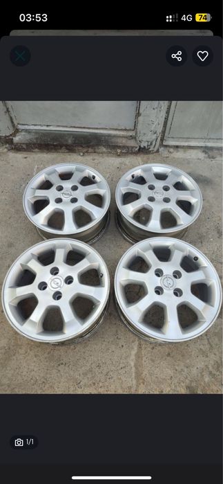 Титанки opel chevrolet hyundai kia r15 4x100