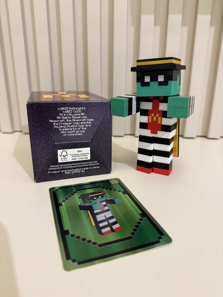 Zombie Hamburglar Minecraft McDonald’s - A Minecraft Movie Meal