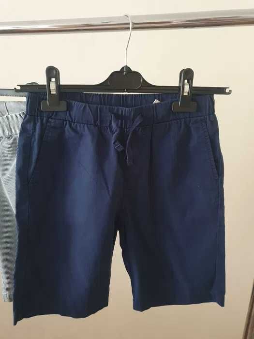 SET Pantaloni scurti/ bermude baieti din bumbac H&M mar 9/10 ani 140cm