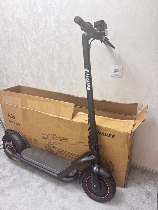 Продается электросамокат Xiaomi Navee N65 в отличном состоянии