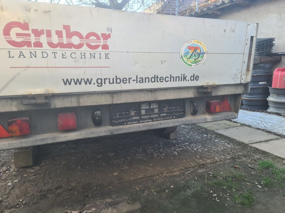 Remorcă  doua axe și capacitate 2t.Recent import Germania