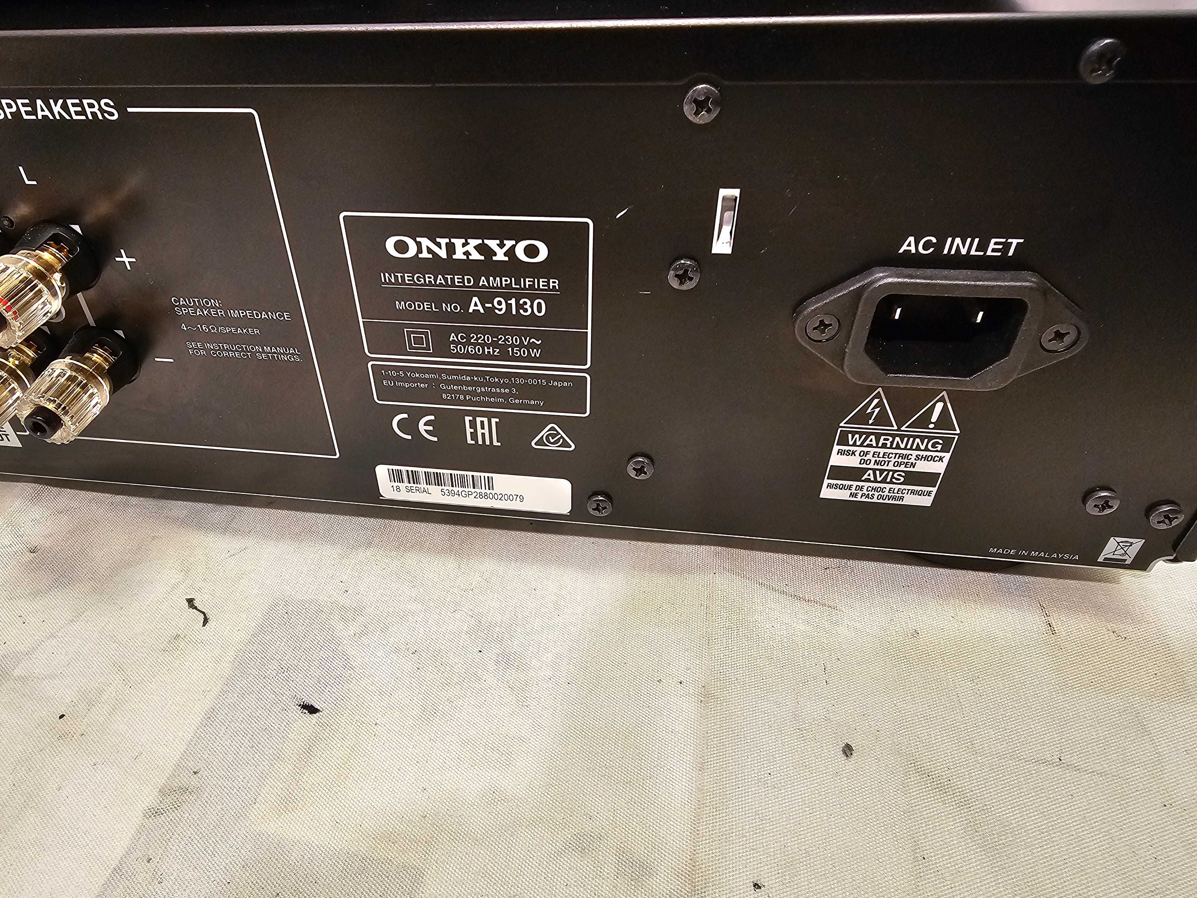 Statie Onkyo A-9130 2x60W 4ohm Optical SPDIF