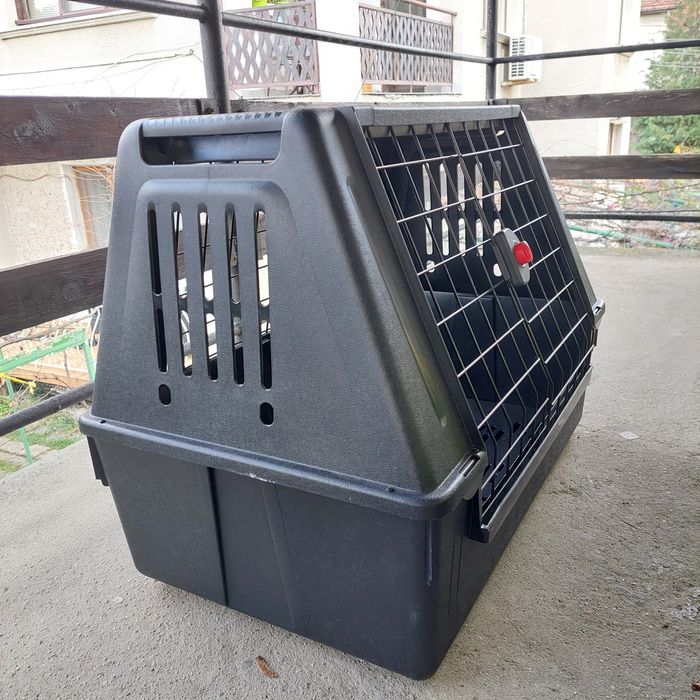 Транспортна клетка за Кучета 82 х 51 хh 61 см. - Atlas Car Scenic Ferp