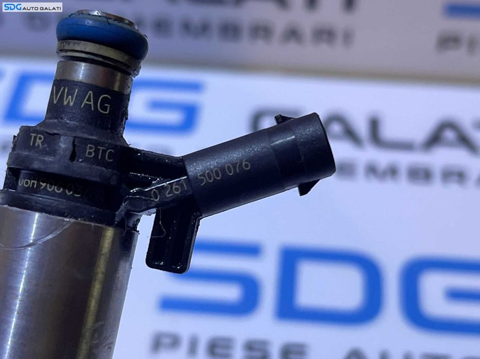 Injector Injectoare Seat Leon 1P 2.0 TFSI CCZB 2006 - 2013 Cod 06H906036G 0261500076