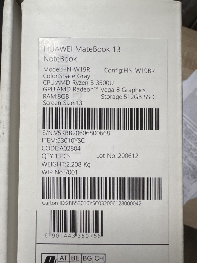 HUAWEI matebook d13 laptop