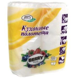 Кухонное бумажное полотенце 2 рулона