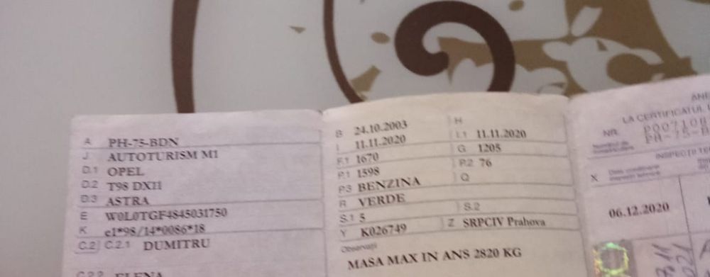 Opel Astra 1.6i - 10.2023