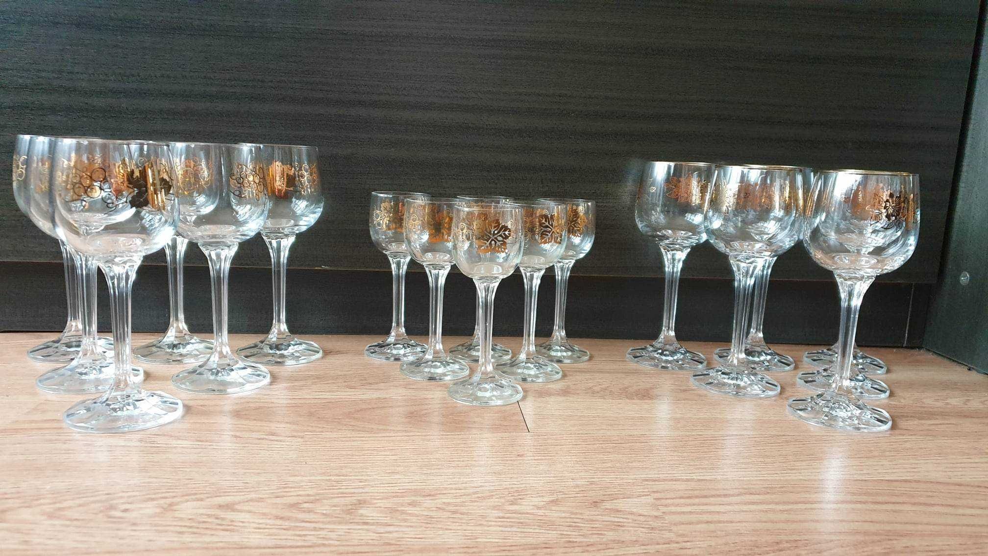 Чешки кристални чаши  3 комплекта
