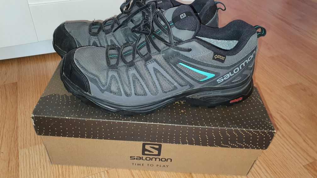 Salomon X-ultra 3 prime GTX 40 2/3 и маратонти Kalenji 41