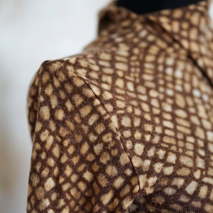 Pulover mulat elegant stil animal print