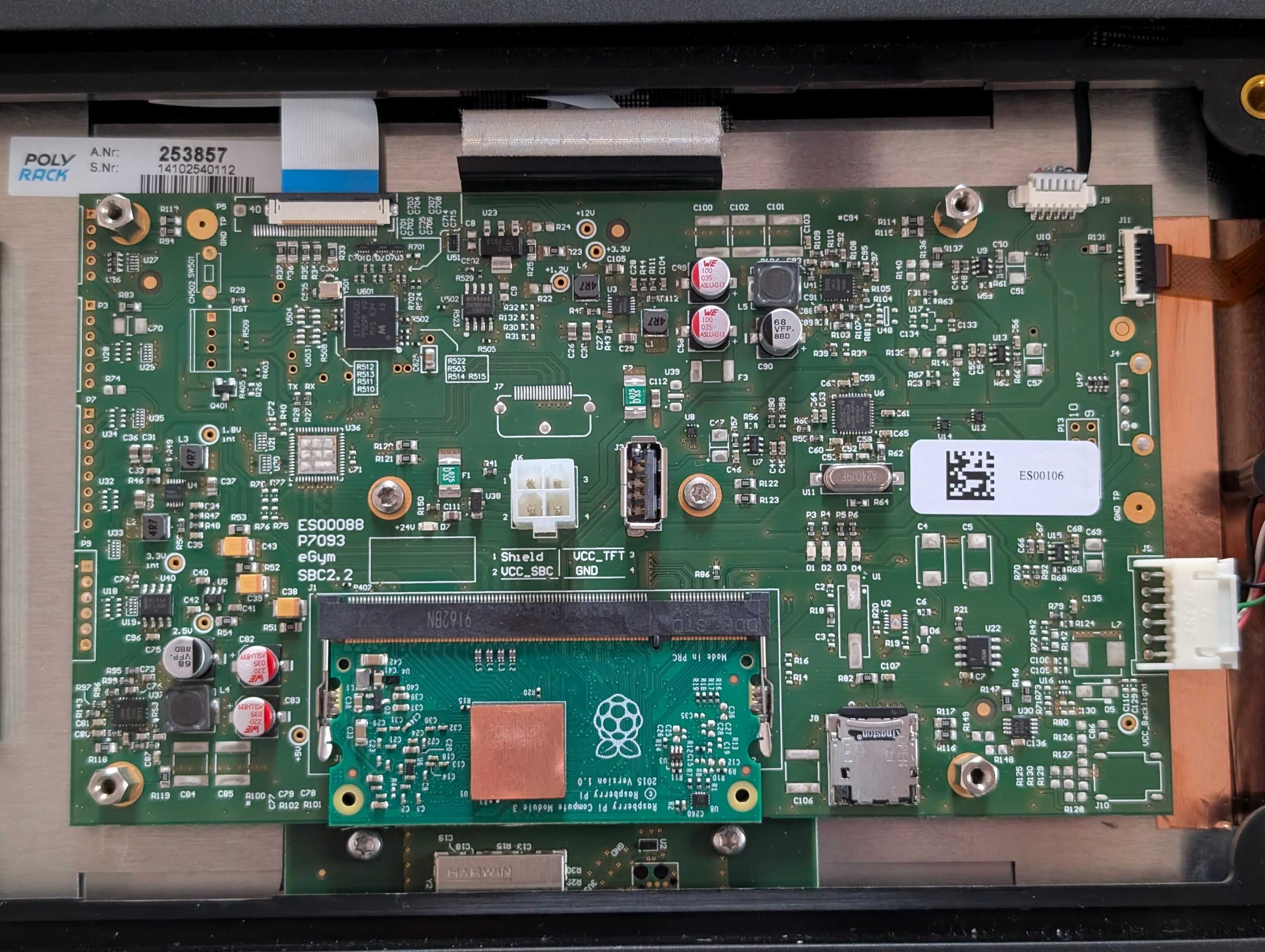 Display Raspberry Pi3 Compute Module