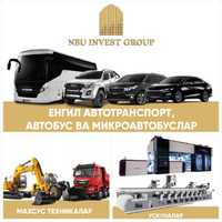 NBU INVEST GROUP АЖ -Миллий банк лизинги орқали ишончли лизинг! Lizing