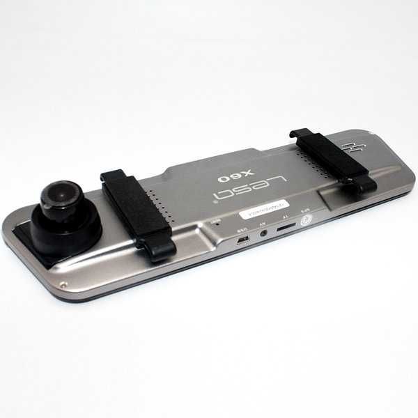 Зеркало видеорегистратор с камерой заднего вида 3в1 LESA X60