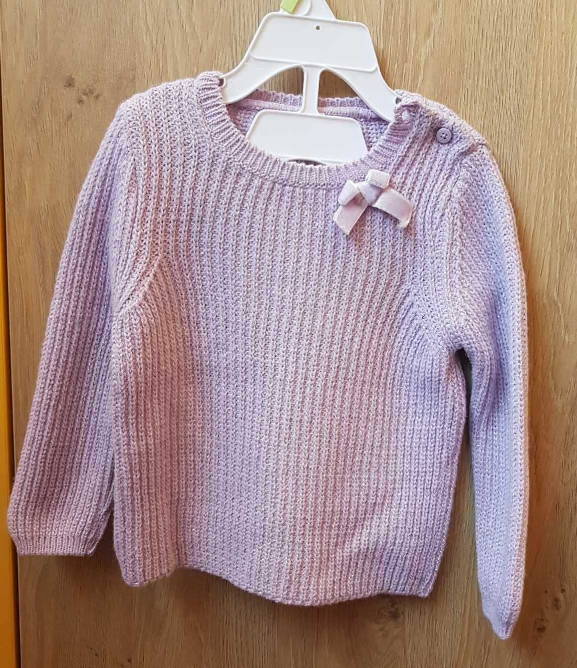 Блуза плетиво/Пуловер за момиче Waikiki, р-р 24-36 месеца (92/98 см)