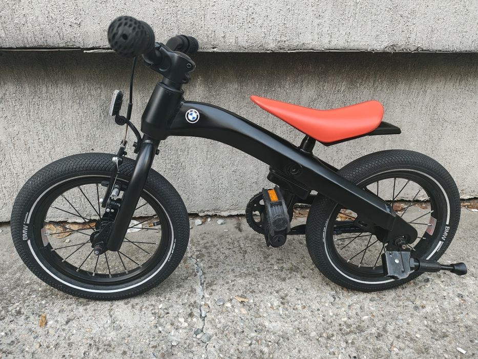 Bicicleta copii BMW Kids original, 14 Zoll 2 in 1,  de la 2 ani jumate