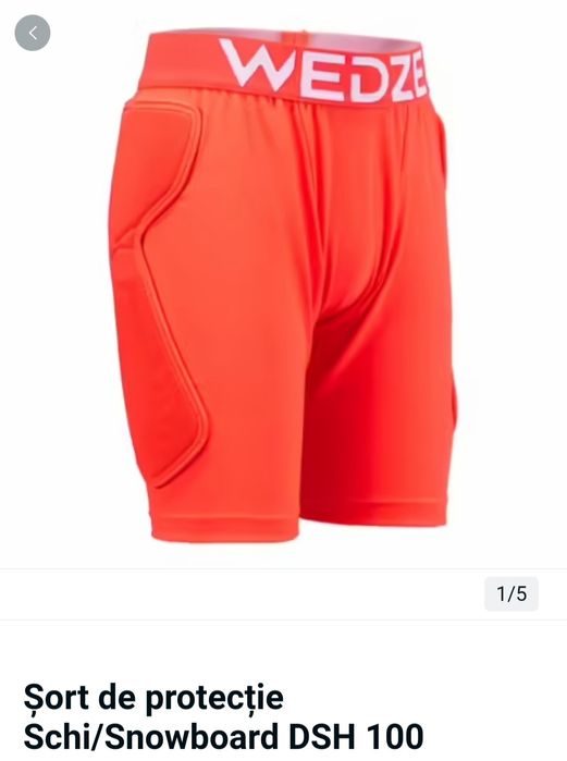 Pantalon sort protecție snowboard mar L