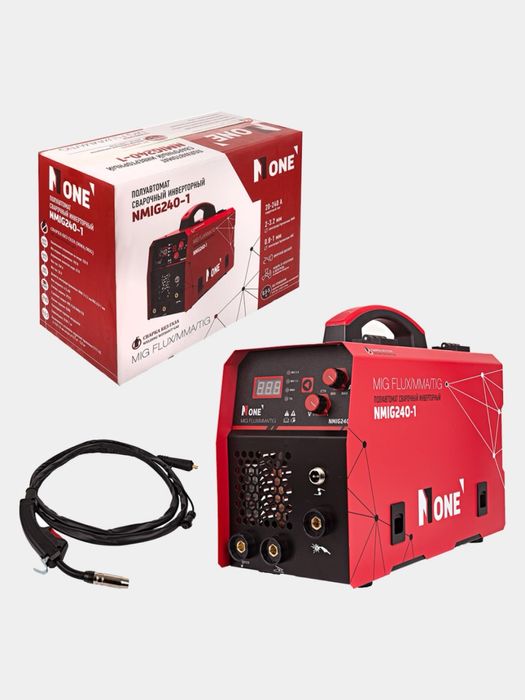 Сварочный аппарат, полуавтомат инверторный NUMBER ONE NMIG240-1, 240 А