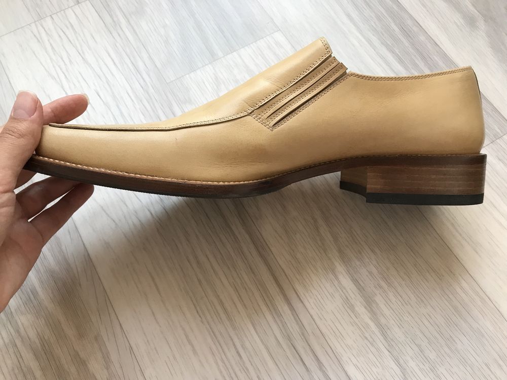 Мужские туфли,  Made in Italy (чистая кожа), люкс качество, новые, New