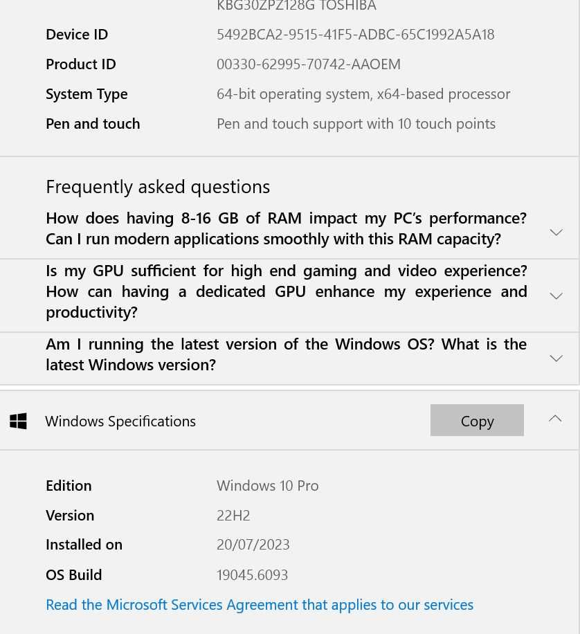Microsoft Surface Go 1825 Commercial Intel Pentium/8RAM/128SSD