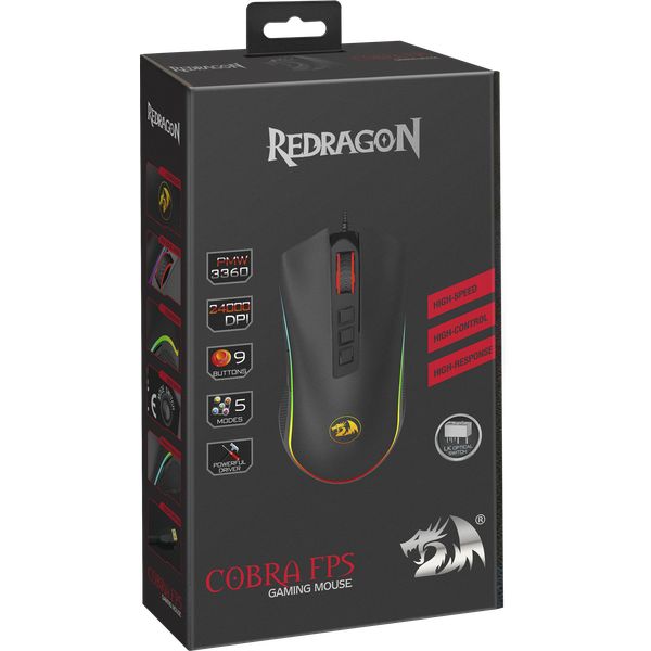 Продается новая игровая мышь Redragon COBRA FPS (32 000 DPI)