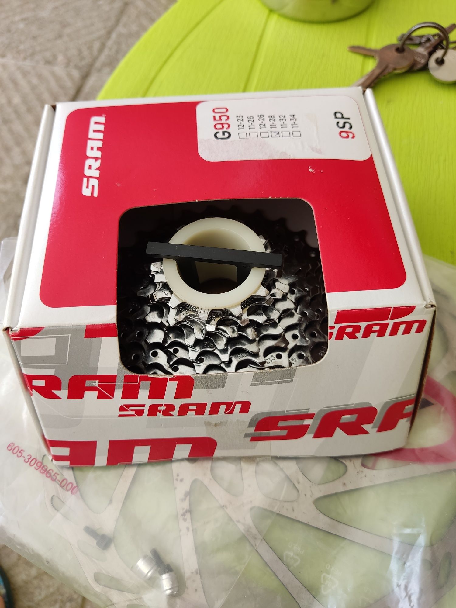 Sram касета и avid ротор